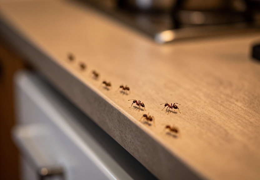 Ant Treatment in a Coogee Kitchen